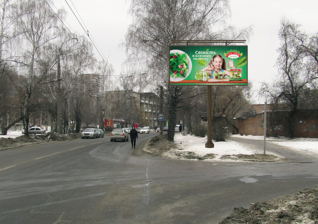Щит 6x3,  23 Августа ул., 10 - Шекспира пер., в центр
