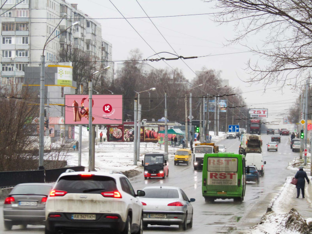 Щит 6x3,  Гвардійців-Широнінців вул. - Бучми вул.,1а