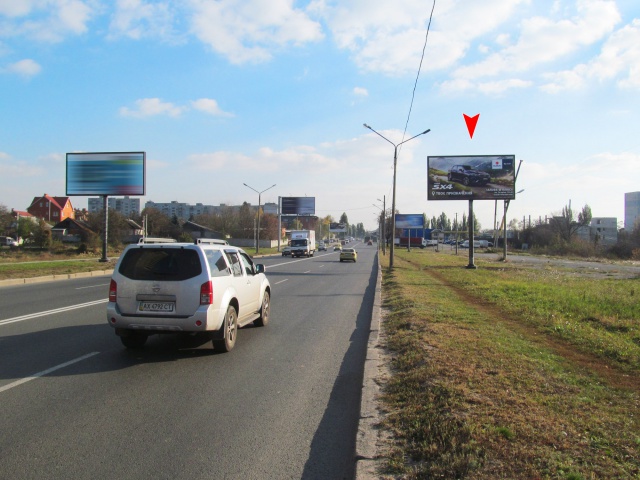 Щит 6x3,  Клочковская ул.(водохранилище) (1), в центр