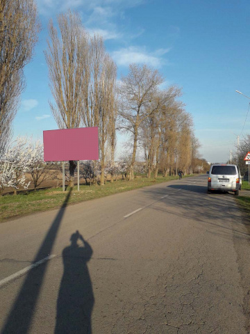 Щит 6x3,  вьезд в город