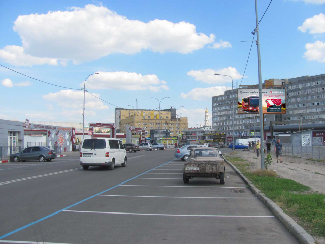 Щит 6x3,  Пискуновская ул., 11, в центр