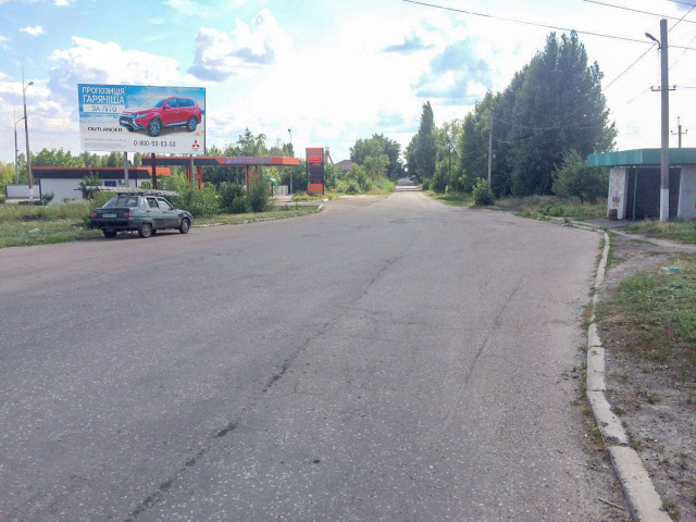 Щит 6x3,  Выезд из города