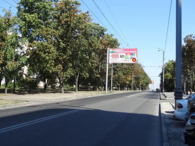 Щит 6x3,  Петра Григоренка пр-т,10 (напротив VAB  bank), в центр