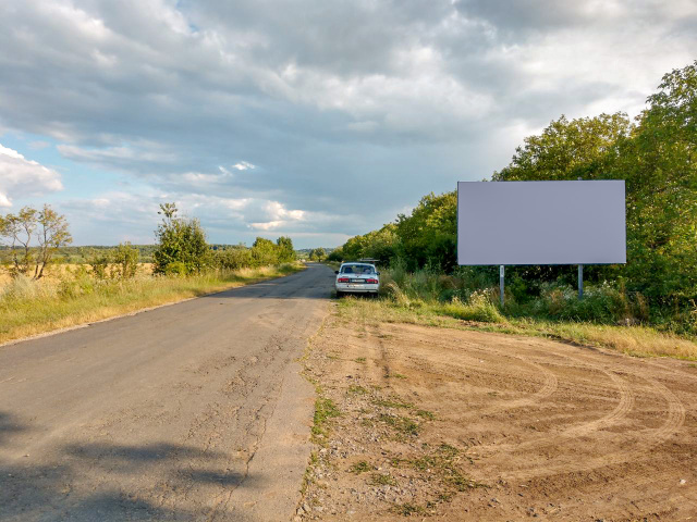 Щит 6x3,  Вьезд в город