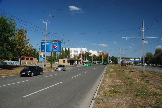 Щит 6x3,  Победы пр-т, 75-А, из центра