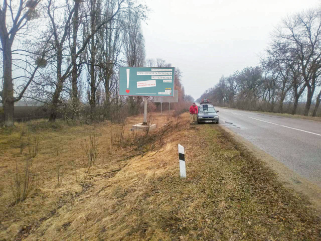 Щит 6x3,  Въезд с ст Ржищева