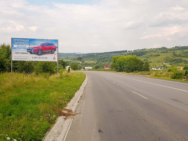 Щит 6x3,  в'їзд-виїзд з Чернівців