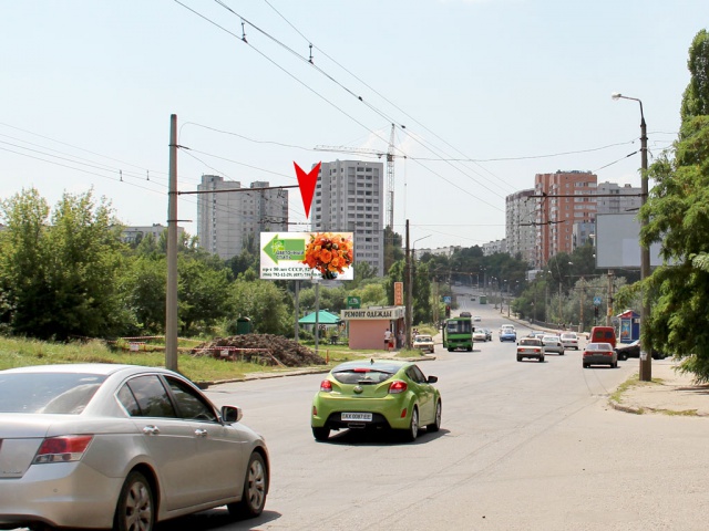 Щит 6x3,  Гвардейцев Широнинцев ул. (напротив дома № 47), в центр