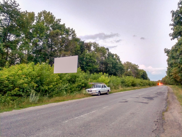 Щит 6x3,  вьезд в город