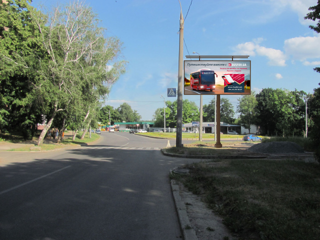 Щит 6x3,  23 Августа ул. - Отакара Яроша ул., 54, из центра