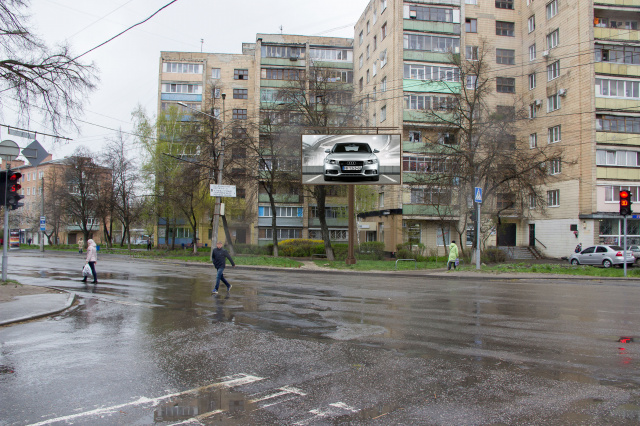 Щит 6x3,  Холодногорская ул., 9, в центр