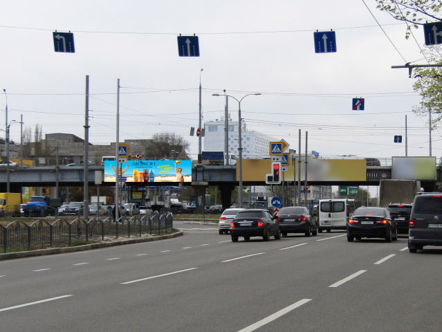 Міст 12x3,  Московский пр-т - Льва Ландау пр-т, в центр