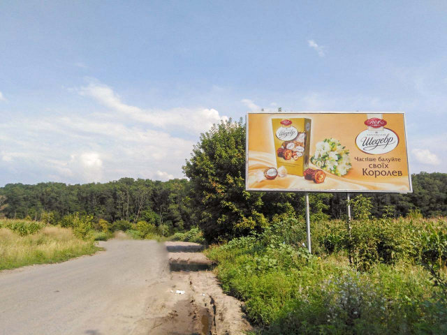 Щит 6x3,  въезд в город с трассы