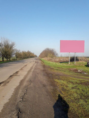 Щит 6x3,  вьезд в город со стороны Лопатинка
