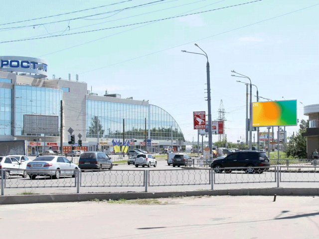 Цифрова панель 6x3,  Моисеевская ул. - Шевченко ул., из центра (ст. м. Киевская, супермаркет РОСТ)