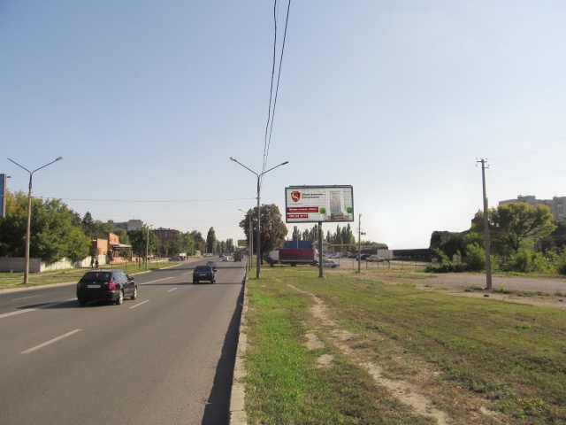 Щит 6x3,  Клочковская ул. - Береговая ул. (1), в центр