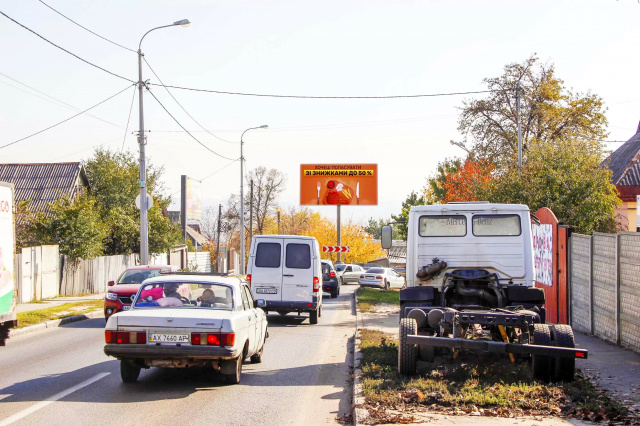 Цифрова панель 6x3,  Роменский пер. - Чебышева ул., 76, из центра
