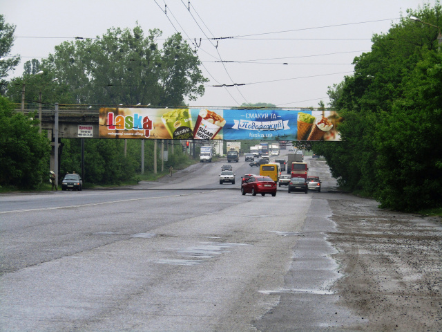 Міст 24x3,  Московский пр.-Окружная, выезд из города
