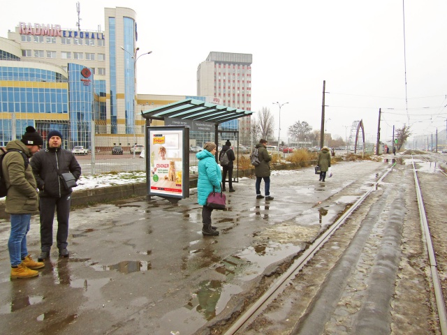 Сітілайт 1.2x1.8,  Академика Павлова ул., 271 (1) (остановка ст. м. Академика Павлова), из центра