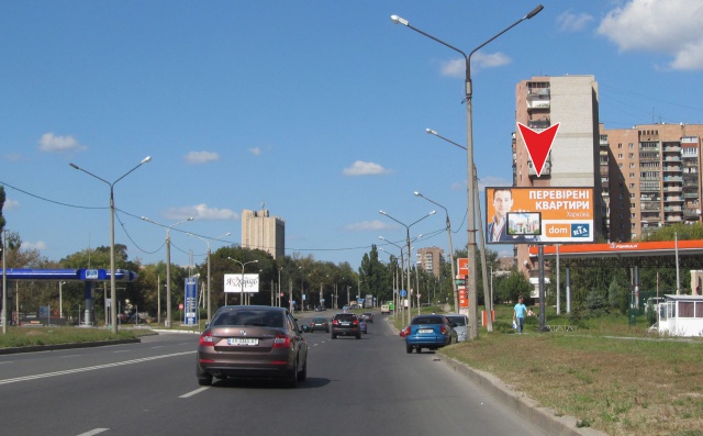 Щит 6x3,  Клочковская ул., 258, из центра