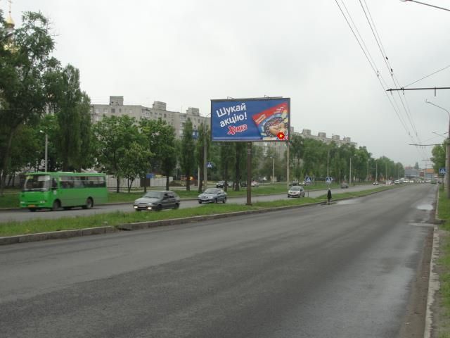 Щит 6x3,  Льва Ландау пр-т, 123, из центра