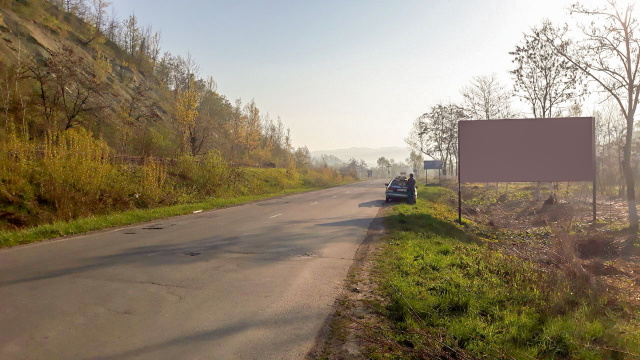 Щит 6x3,  до Бичкова 1 км