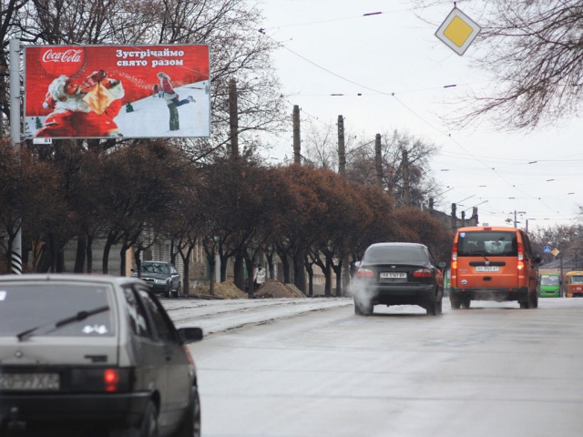 Щит 6x3,  Москалёвская ул., 92, в центр