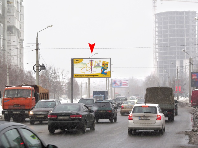Щит 6x3,  Клочковская ул., 117 (1) из центра   ( VIP )