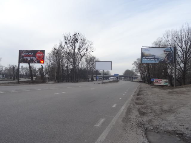 Щит 6x3,  Полтавский шлях ул. - Транспортная ул.,из центра