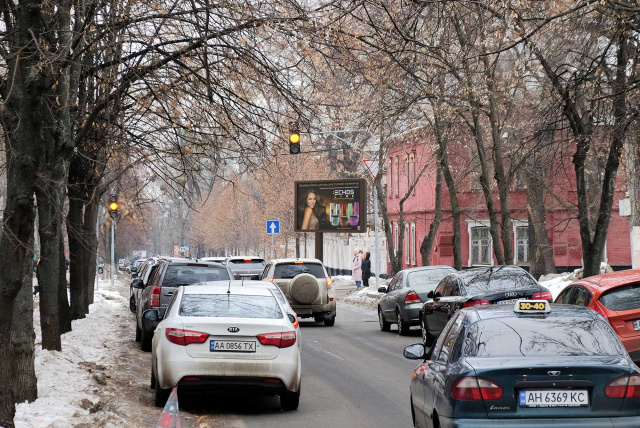 Беклайт 3.1x2.2,  Данилевского ул. - Тринклера ул., в центр