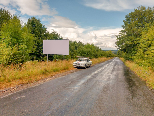 Щит 6x3,  Вьезд в город