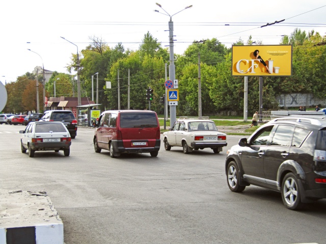 Беклайт 6x3,  Полтавский шлях ул. - Холодногорская ул., из центра