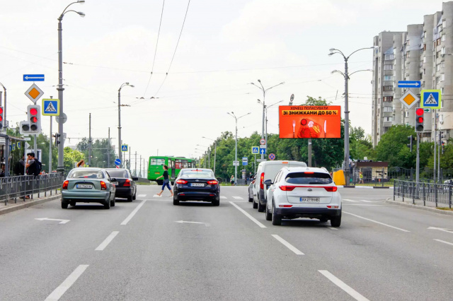 Цифрова панель 6x3,  Победы пр., 59 - Людвига Свободы пр.
