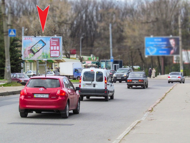 Призма 6x3,  Чкалова ул. - Академика Проскуры ул., в центр   ( VIP )