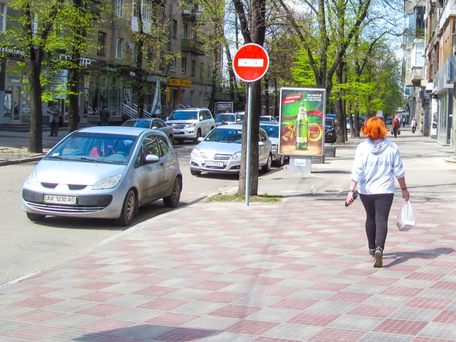 Сітілайт 1.2x1.8,  Гиршмана ул. + Пушкинская ул. (А) (Б)