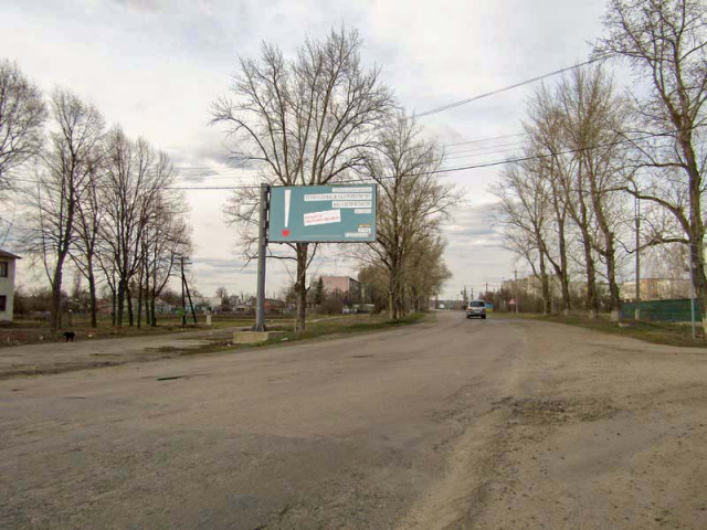 Щит 6x3,  Въезд в город с Харькова, возле полиции.