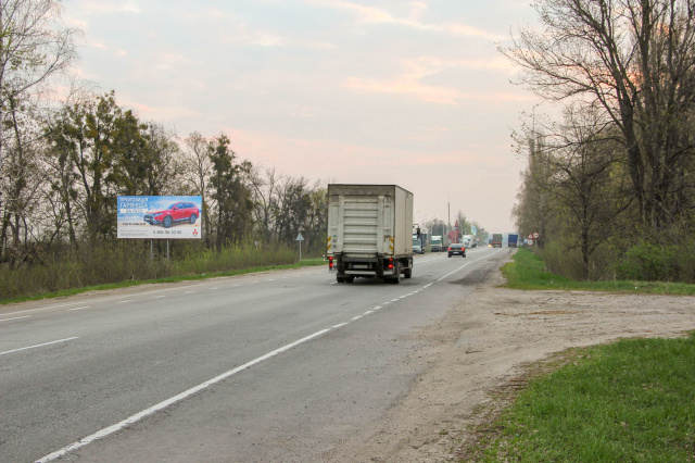 Щит 6x3,  Въезд со стороны Полтавы