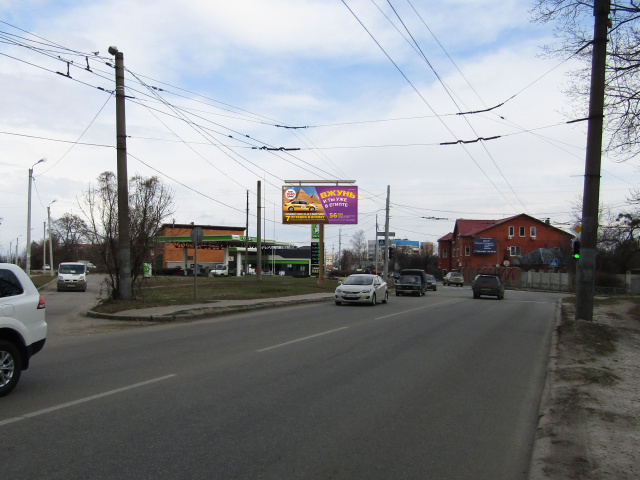 Щит 6x3,  Чкалова ул. - Звездная ул., из центра