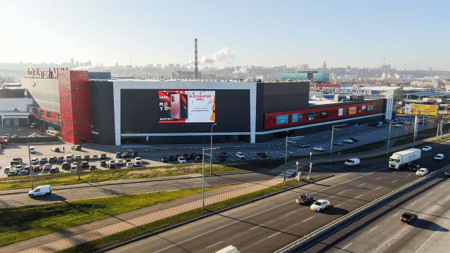 Цифрова панель 22.08x12.48,  ТРЦ Blockbuster Mall, просп. Степана Бандери, 36