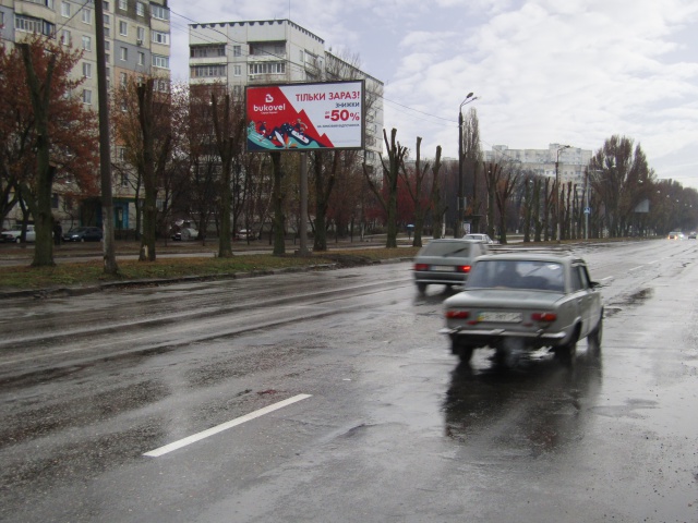 Щит 6x3,  Леся Сердюка ул., 54, в центр