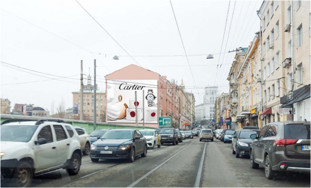 Брендмауер 12x14.7,  Московський пр, 10/12**, *****
