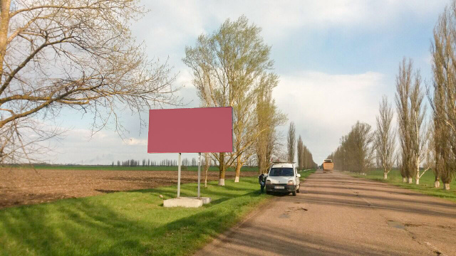 Щит 6x3,  выезд на Николаев