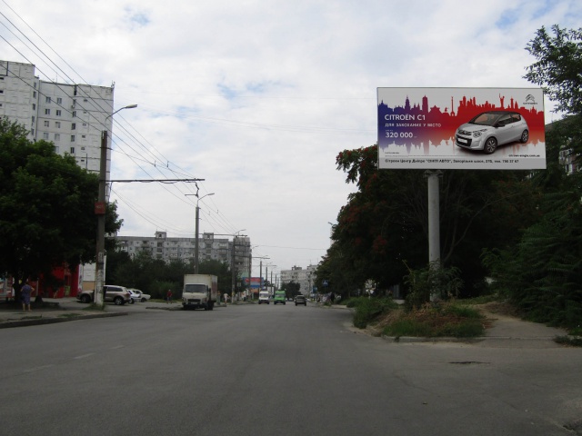 Щит 6x3,  Николая Михновского ул., 17 (ж/м Левобережный)