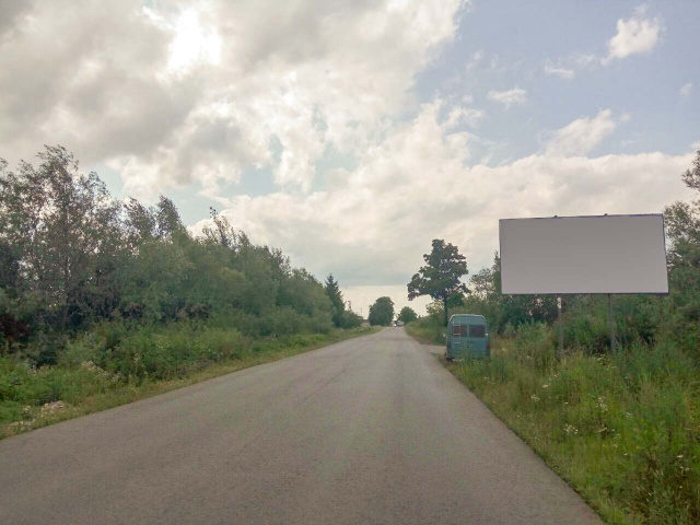 Щит 6x3,  вьезд в город