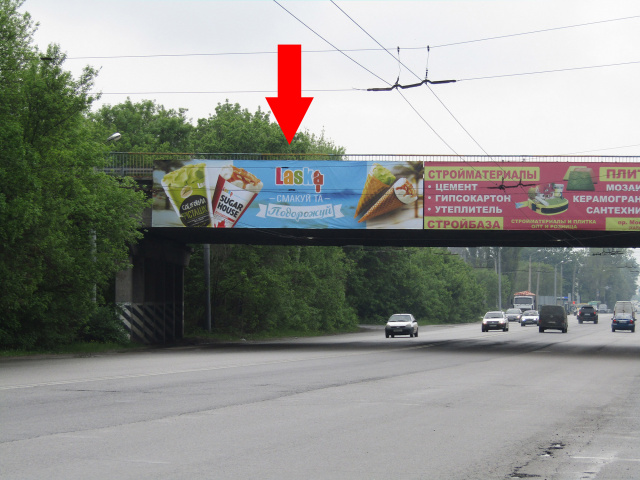 Міст 12x3,  Московский пр.-Окружная, въезд в город