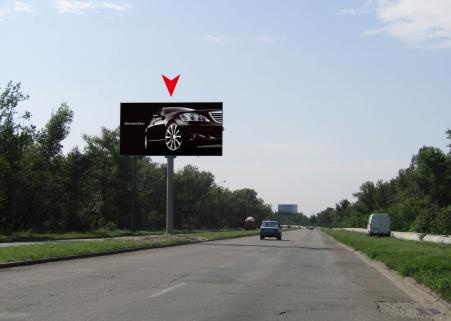 Щит 6x3,  Усть - Самарский мост. Направление на Приднепровск