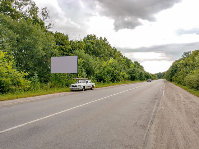 Щит 6x3,  Вьезд в город