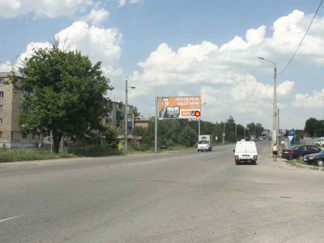 Щит 6x3,  Мерефянское шоссе (напротив дома № 20), в город