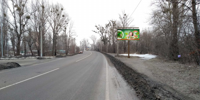 Щит 6x3,  Мерефянское шоссе (напротив дома № 36), в центр