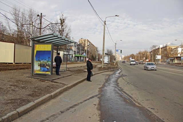 Сітілайт 1.2x1.8,  Полтавский шлях ул., 190 (Кашуби ул., автобусная)